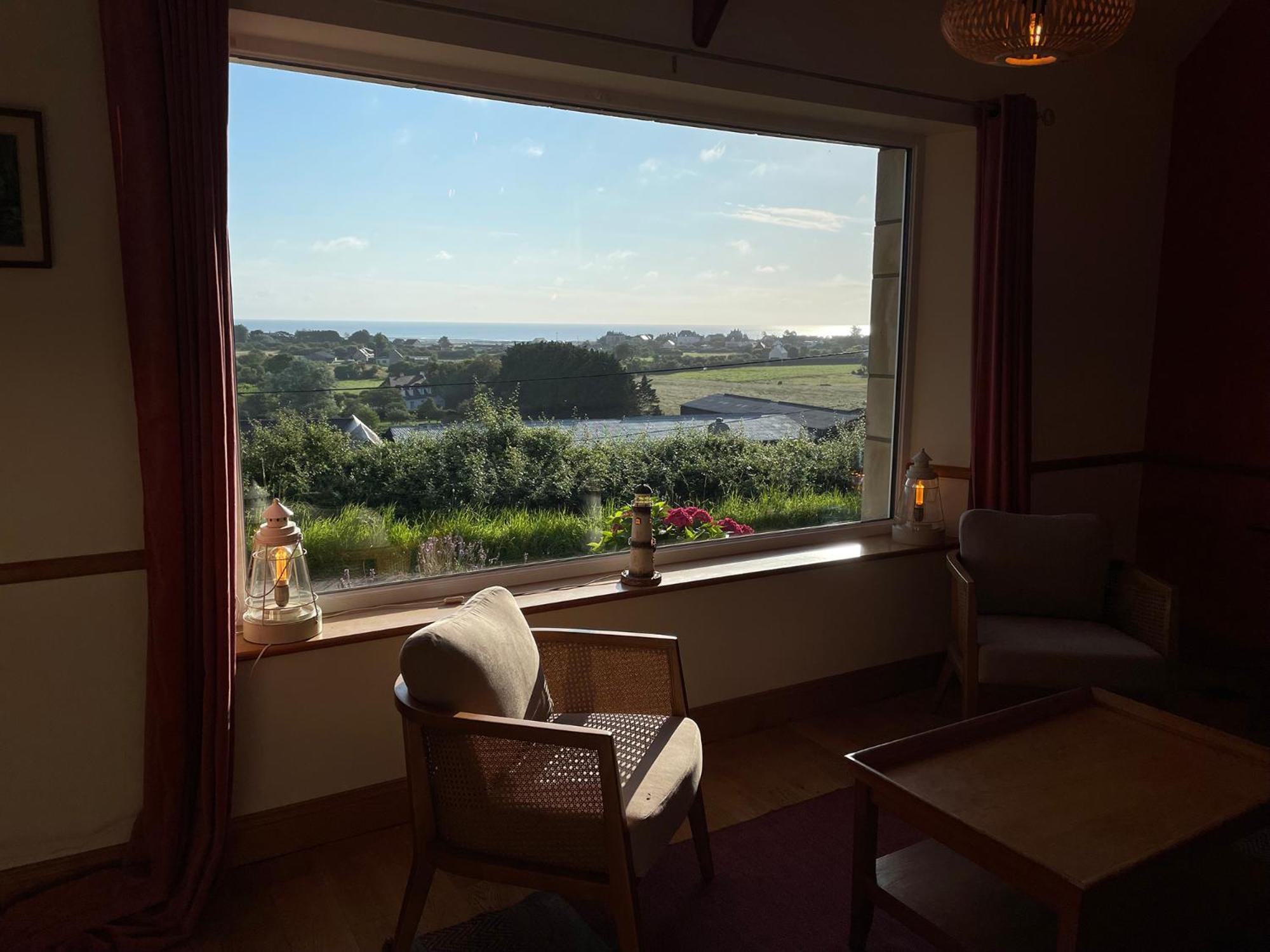 Maison De Charme Vue Sur Mer Pour 6 Pers Quinéville Exteriér fotografie