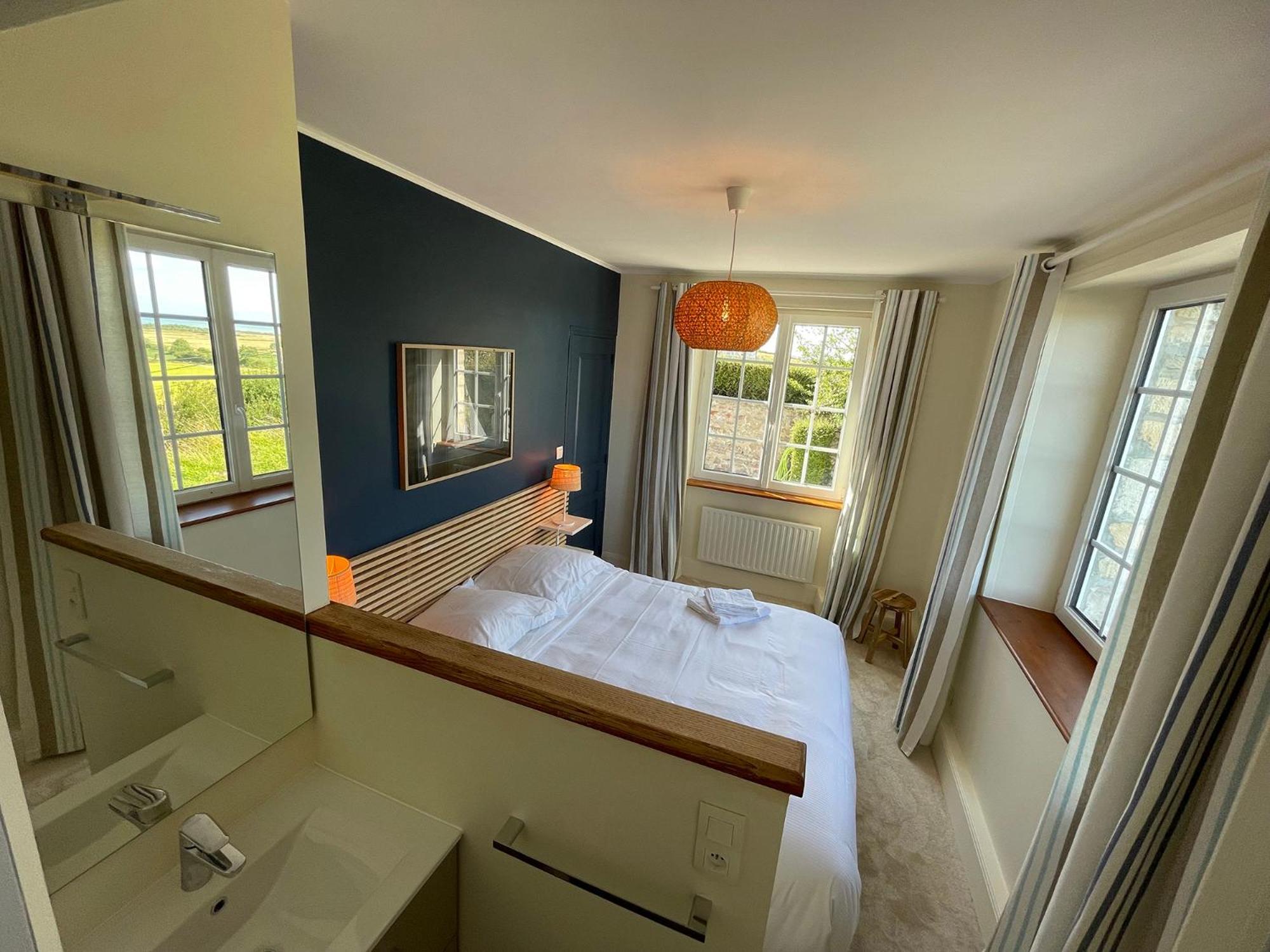 Maison De Charme Vue Sur Mer Pour 6 Pers Quinéville Exteriér fotografie