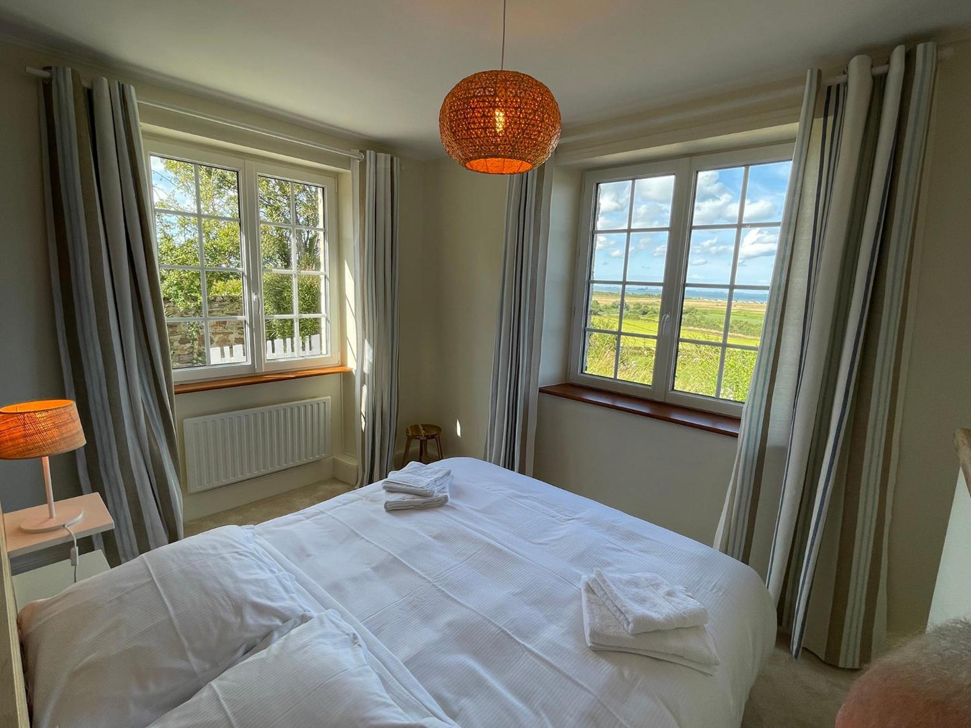 Maison De Charme Vue Sur Mer Pour 6 Pers Quinéville Exteriér fotografie
