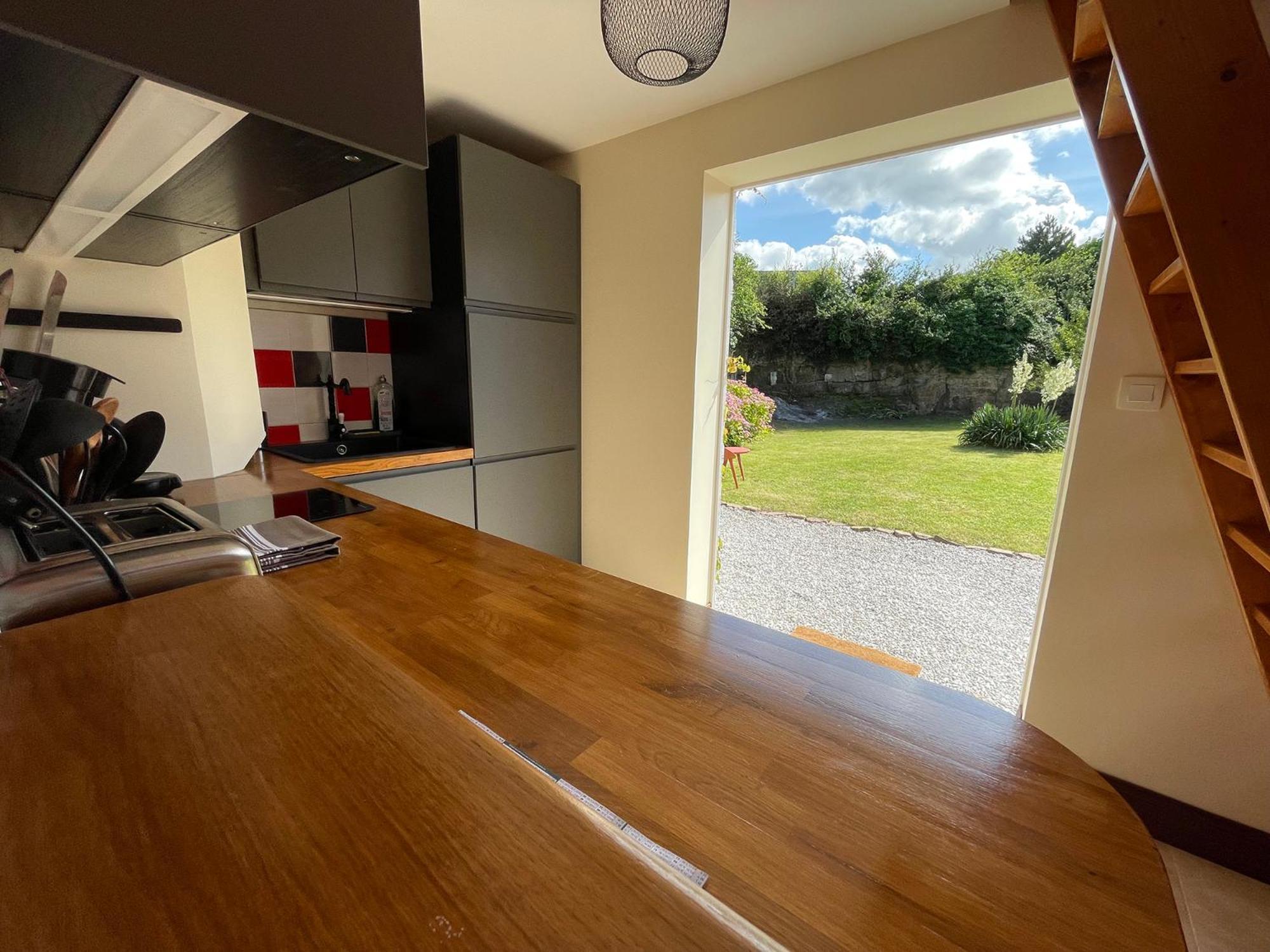 Maison De Charme Vue Sur Mer Pour 6 Pers Quinéville Exteriér fotografie