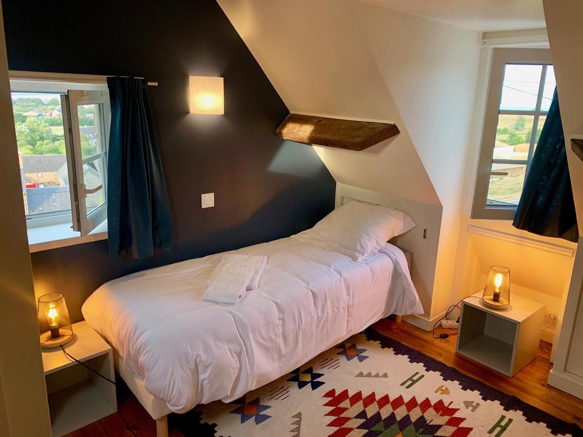 Maison De Charme Vue Sur Mer Pour 6 Pers Quinéville Exteriér fotografie